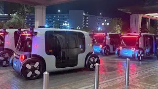 ZOOX taxi robots in Las Vegas