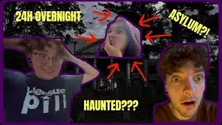 24 HOUR OVERNIGHT IN HAUNTED ASYLUM