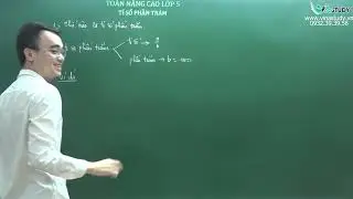 Toán nâng cao lớp 5 - Tỉ số phần trăm - Thầy Nguyễn Thành Long - Vinastudy.vn
