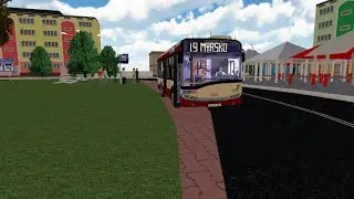 Proton Bus Simulator #328 Przejazd Solaris Urbino 8,6 III (8,9LE) Na Linii 19 Mapa Żerniki Cz.2/2