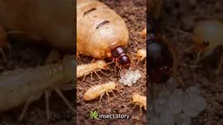 METAMORFOSIS RAYAP #insectstory #insects #serangga #rayap #laron #shorts #reels