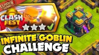 Infinite Goblin Challenge | Clash Fest #3 Challenge | Clash of Clans