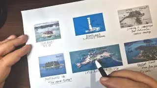 ASMR: The Smallest Inhabitated Islands | Stats & Facts | ASMR Geography & Writing Triggers
