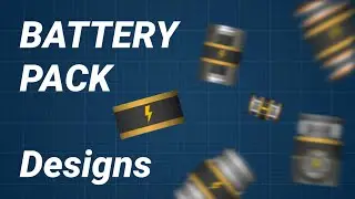 More battery pack designs! Spaceflight Simulator 1.6 Water & Mod Loader Update