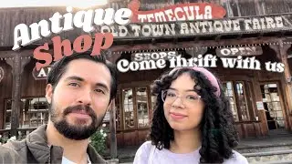 THRIFTING IN OLD TOWN TEMECULA| Antique store | Retro collectibles |Candy store