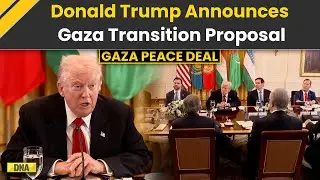 Trump News: Donald Trump Announces Gaza Transition Plan With International Stabilization Force