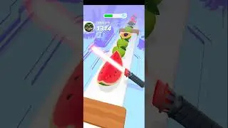 PERFECT SLICE LIVE 😱 | Satisfying Cutting Gameplay | 99% Fail 😍#PerfectSlice#PerfectSliceLive