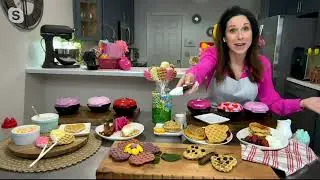 Dash Set of 3 Mini Heart Shaped Waffle Makers w/ Gift Boxes on QVC
