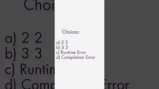 Are you sure you can guess the output ? | Java practice |