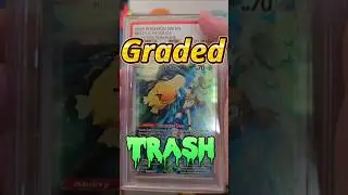 Graded Trash Misty's Psyduck #pokemon ##pokemontcg #pokemoncards #psa #gradedcards