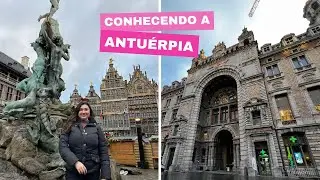 UM DIA EM ANTUÉRPIA - TREM DE AMSTERDAM PARA BÉLGICA