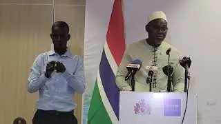 THE VP H.E MR MUHAMMED BS JALLOW GRACED THE GAMBIA CLIMATE RESILIENT AT BCC HALL @ SOHM TV 