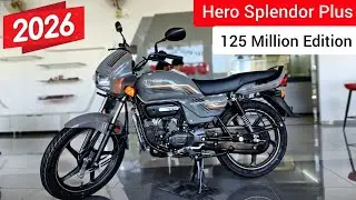 New 2026 Hero Splendor 125 🚀 Mileage King with Stylish Look | First Look Review