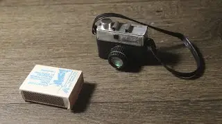 Homemade camera from a matchbox