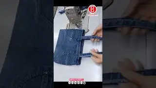 Jeans converted into bags part 1785