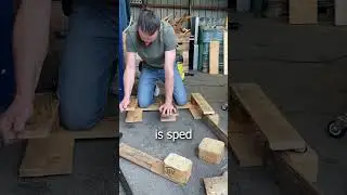 From Pallet to Workbench in 15 Minutes&mdash;This is Insane! #woodworking#diy