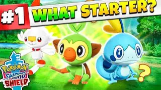 Picking the BEST Starter Pokemon & Completing the Tutorial! | Pokemon Sword & Shield Ep.1