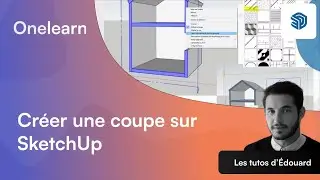 Création d'une coupe avec sketchup
