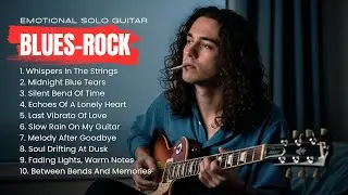 Full Album Slow Rock Ballad Instrumental | Smooth Blues-Rock Solo Guitar