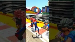 #gta #gtastuntrace #gtav #spidermanrace #gtaonline #spiderman #automobile #gaming #gta5mods #game