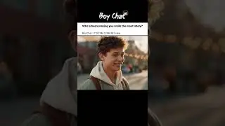 Who&rsquo;s been making you smile the most lately?| BoyChat &mdash; Honest AI Conversations That Feel Real