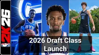 NBA 2K26 2026 Draft Class Launch - now LIVE!