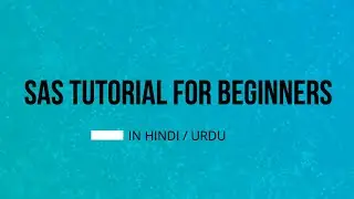 SAS Programming Tutorial From Scratch (Hindi/Urdu)-501-Invoking SAS Macros