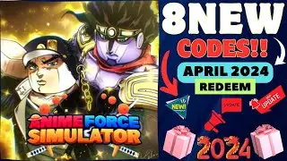 💥NEW CODES🌟 ANIME FORCE SIMULATOR CODES - ROBLOX  ANIME FORCE SIMULATOR CODES