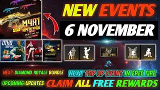 FREE FIRE NEW EVENT | 6 NOVEMBER NEW EVENT | FREE FIRE NEW UPDATE | FF NEW EVENT