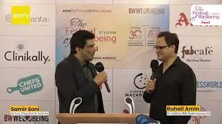 Samir Soni, Actor, Director & Author | BW Festival of Wellbeing