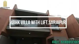 Independent 4bhk villa with a private lift, Off Sarjapur road, Bengaluru | 9148012102