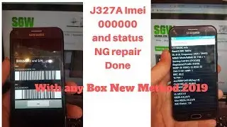 Samsung J327A Imei 00000000000 And Status NG Repair Solution