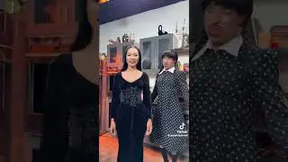 TIKTOK: Larray As Wednesday For Quen Blackwell&rsquo;s Cooking Show - Feeding Starving Celebrities