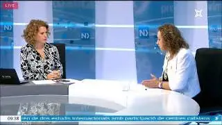 La Xarxa TV entrevista la consellera de Just&iacute;cia - I