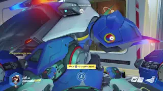 Overwatch - D.Va Police Skin on PS4