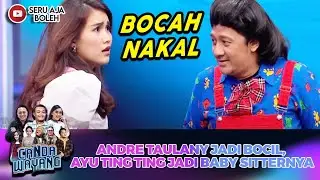 ANDRE TAULANY JADI BOCIL, AYU TING TING JADI BABY SITTERNYA - CANDA WAYANG