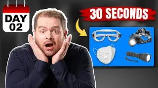 Day 2: The CRITICAL 3! Flashlights, Masks, and Goggles for the First 30 Seconds