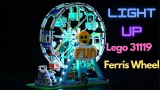 How to Install Lightailing Light kit In Lego Ferris Wheel 31119