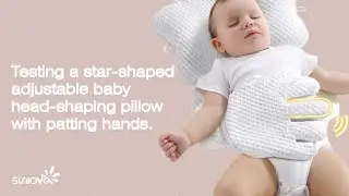 Star-Shaped Adjustable Baby Head Shaping Pillow | Unboxing & Review for New Parents#babysleep