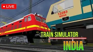 🔴 INDIAN TRAIN SIMULATION | BHARATTRACKSSAGA #msts #trainsimulation