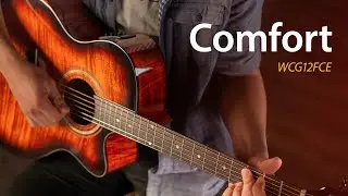 Meet The Washburn Comfort WCG12FCE Acoustic Guitar