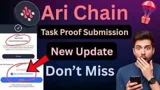 Ari Wallet Task Proof Submission | Ari Wallet Registration | Ari Wallet Update