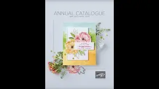 Live Stream Stampin' Up!&reg; New Annual Catalogue Walkthrough