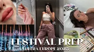 Ultra Europe 2025 Glow-Up Prep ✨ Lip Blush, Nails, Festival Outfits & Accessories