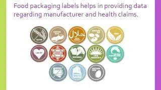 Importance of Food packaging labels