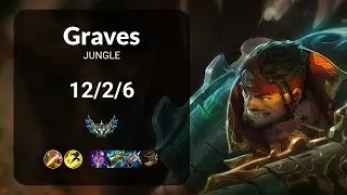 Graves vs Kindred JUNGLE - KR CHALLENGER Patch 14.22