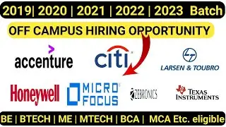 OFF CAMPUS DRIVE FOR 2021 BATCH | URGENT-OFF CAMPUS DRIVE | OFF CAMPUS DRIVE 2022 | LATEST HIRINGS