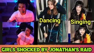 Girls Shocked By Jonathan's Raid | Girl Steamers Dancing & Singing | Jonathan Raid On Girls