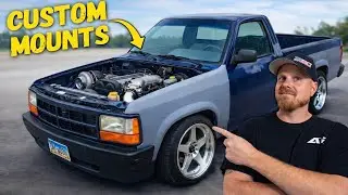 В моём проекте Dakota SRT4 установлены кастомные опоры двигателя!!