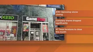 More than 470 GameStop stores will close